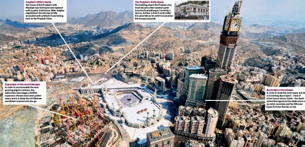 Hz. Hatice'nin evini tuvalet yaptılar