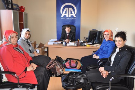 KAGİB’ten AA’ya ziyaret