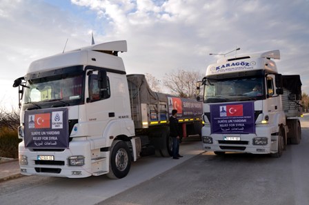 Suriye’ye 2 tır daha yola çıktı