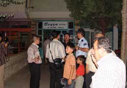 12 katlı site boşaltıldı