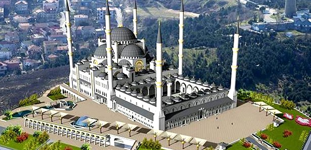 Çamlıca Camisi için geri sayım başladı