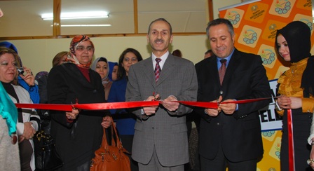 KOMEK’te dönem sonu sergisi açıldı