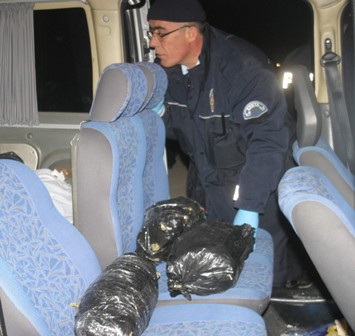 Konya'da 4 kilo esrar ele geçirildi