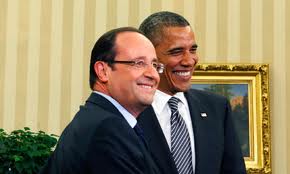 Obama, Mali için Hollande ile görüştü