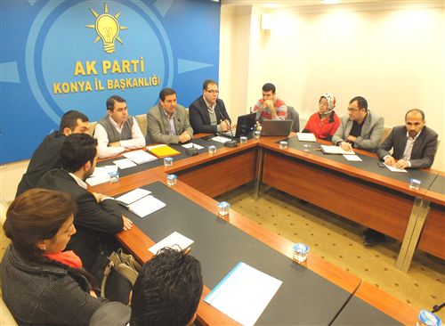 AK Parti Konya Teşkilatı seçim hazırlıklarına başladı