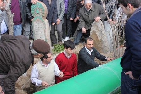 Cesur, ağabeyini son yolculuğuna uğurladı