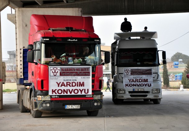 Suriye'ye yardım seferberliği sürüyor