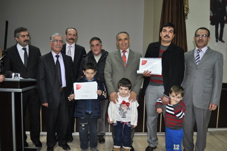 Babalar sertifikaları aldılar