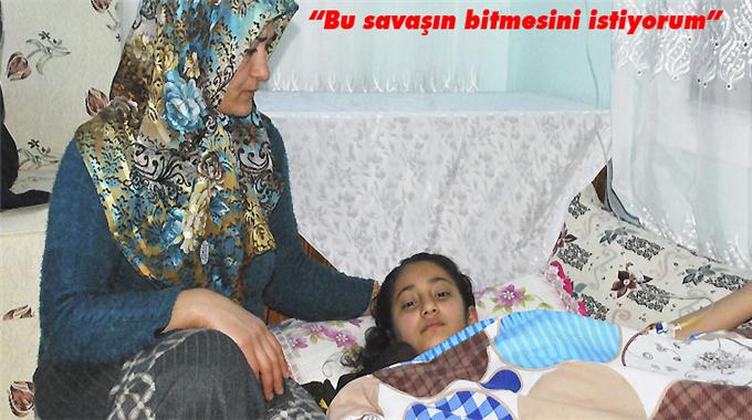 Suriye'den gelen kurşun küçük kıza isabet etti