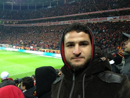 Ömer Ali derbiyi izledi