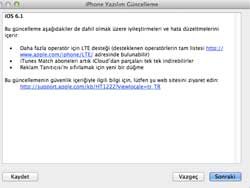 iOS 6.1 yayınlandı