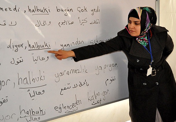 Suriyelilerin Türkçe ilgisi