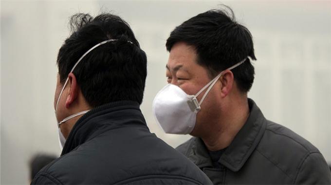 Pekin'de maskeli hayat