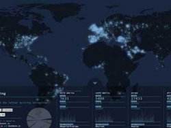 Twitter'ın gerçek zamanlı haritası çıkarıldı
