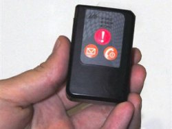 Panik butonu ilk kez bir erkeğe verildi