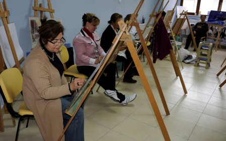 Kuliyev’in resim kursuna ilgi artıyor