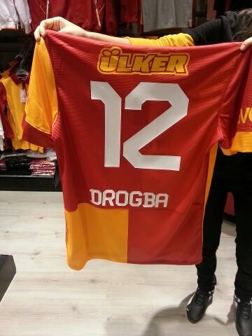 İşte Drogba'nın yeni numarası