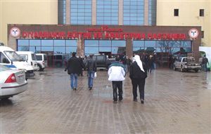 Hastane asansörünün halatı koptu