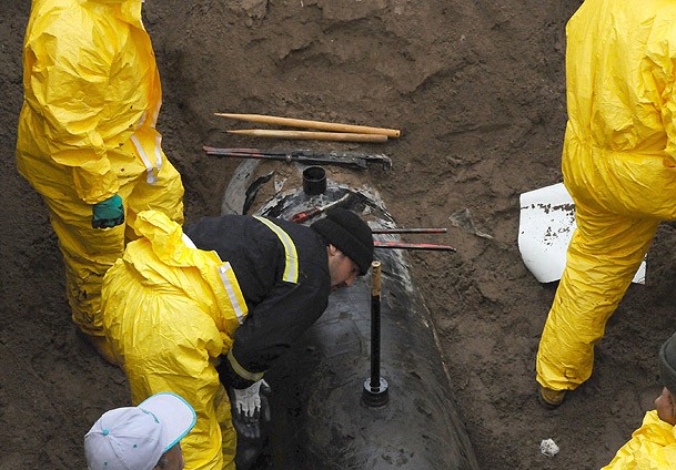 BOTAŞ boru hattından hırsızlık