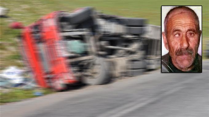 Hastaneden kaçıp TIR'ın altında kaldı