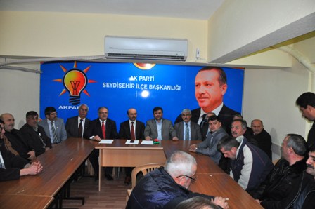 AK Partililer Seydişehir'de toplandı