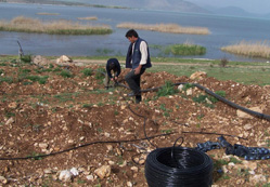 Beyşehir Gölünden damla su kullanımı