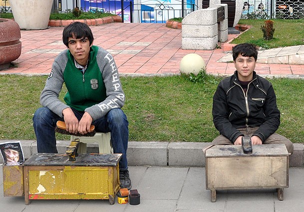 Çocuklardan anlamlı destek