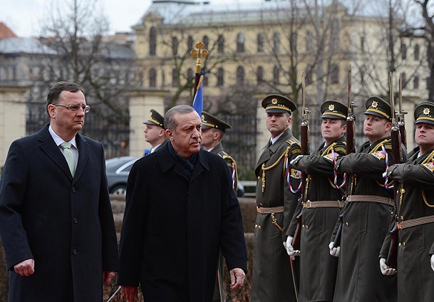 Erdoğan Prag'da