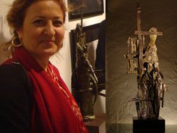 Türk Heykeltıraş Londra'da birinci seçildi