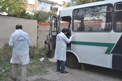 Çalınan midibüs terkedilmiş olarak bulundu