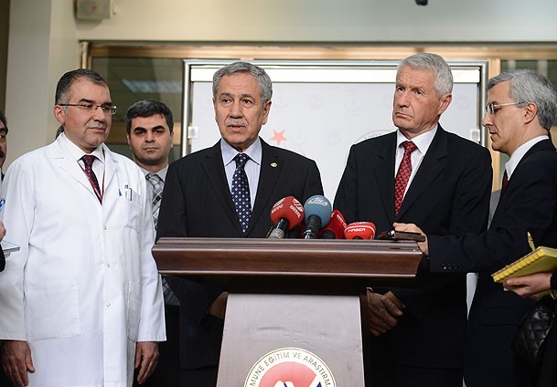 Arınç'tan Didem Tuncay'a ziyaret