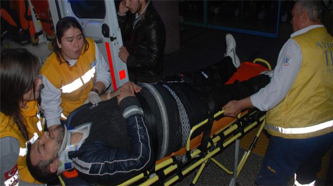 Asker eğlencesi hastanede bitti