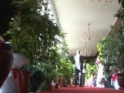 İçişleri bakanlığına çiçek yağdı