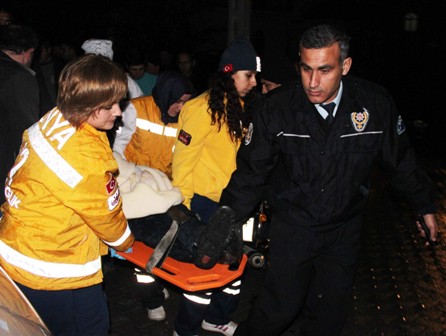 Kask hayatını kurtardı