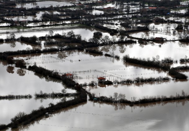 Muğla göle döndü