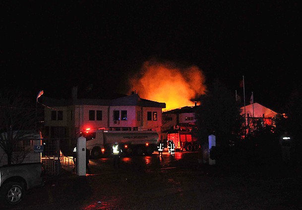 Tekirdağ'da fabrikada patlama