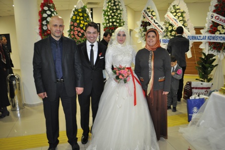 Abdullah Şanlı kızını evlendirdi