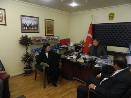 Türkmenoğlu, Minibüsçüler Odası’nı ziyaret etti