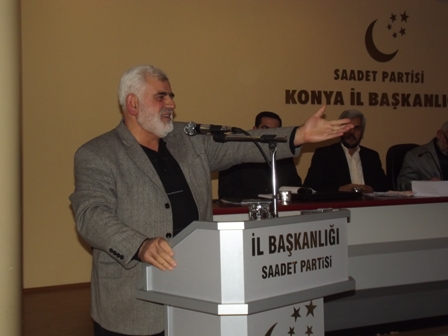 Saadet Partisi Karatay İlçe Divan Toplantısı gerçekleşti