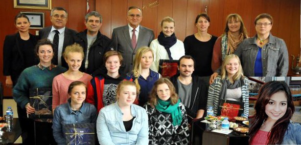 Norveçli arkadaşlarından Gizem'e vefa