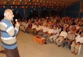 Bakırcı'nın konferansına büyük ilgi