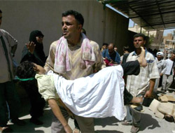 Irak'ta olan sivillere oluyor