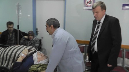 Akyürek ve Şan'ı korkutan kaza