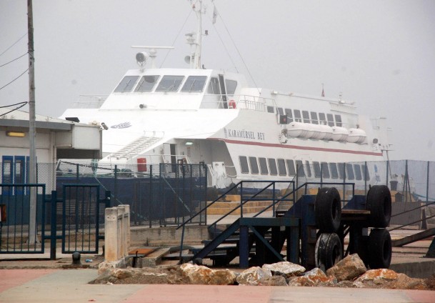 Deniz ulaşımına hava engeli