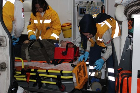 Konya'da trafik kazası: 1 yaralı