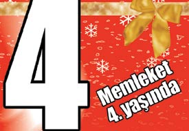 Gazeteniz Memleket 4. yaşına girdi