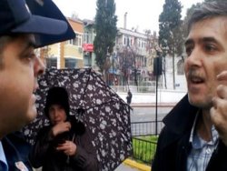 Polis vatandaşı dolandırıldığına ikna edemedi