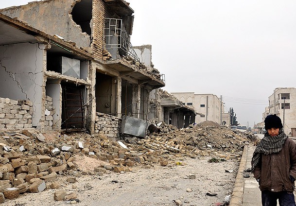 El-Bab'da okulların yarısı hasarlı