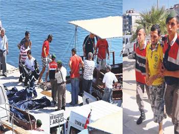Kaptan yolcuyu elleriyle boğdu