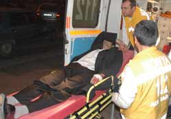 Tramvay durağında bıçaklı kavga